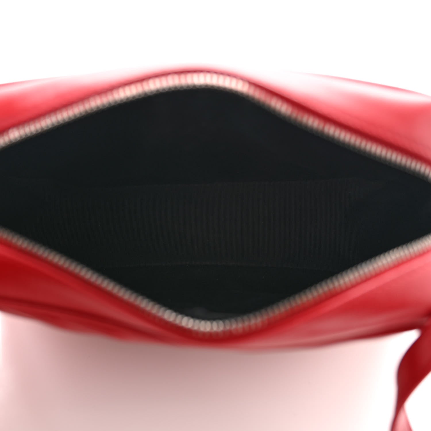 Saint Laurent Calfskin Matelasse Monogram Lou Camera Bag Red 4 of 14