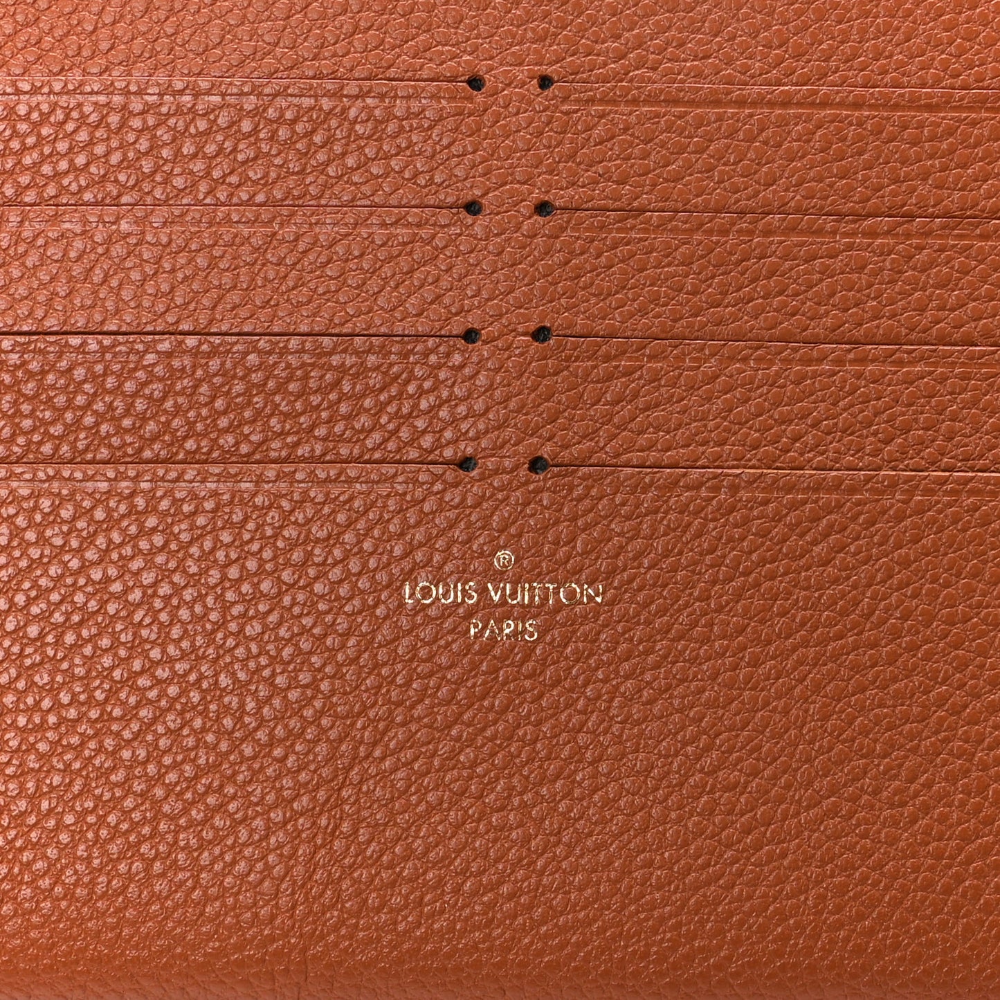 Empreinte Pochette Felicie Chain Wallet Cognac