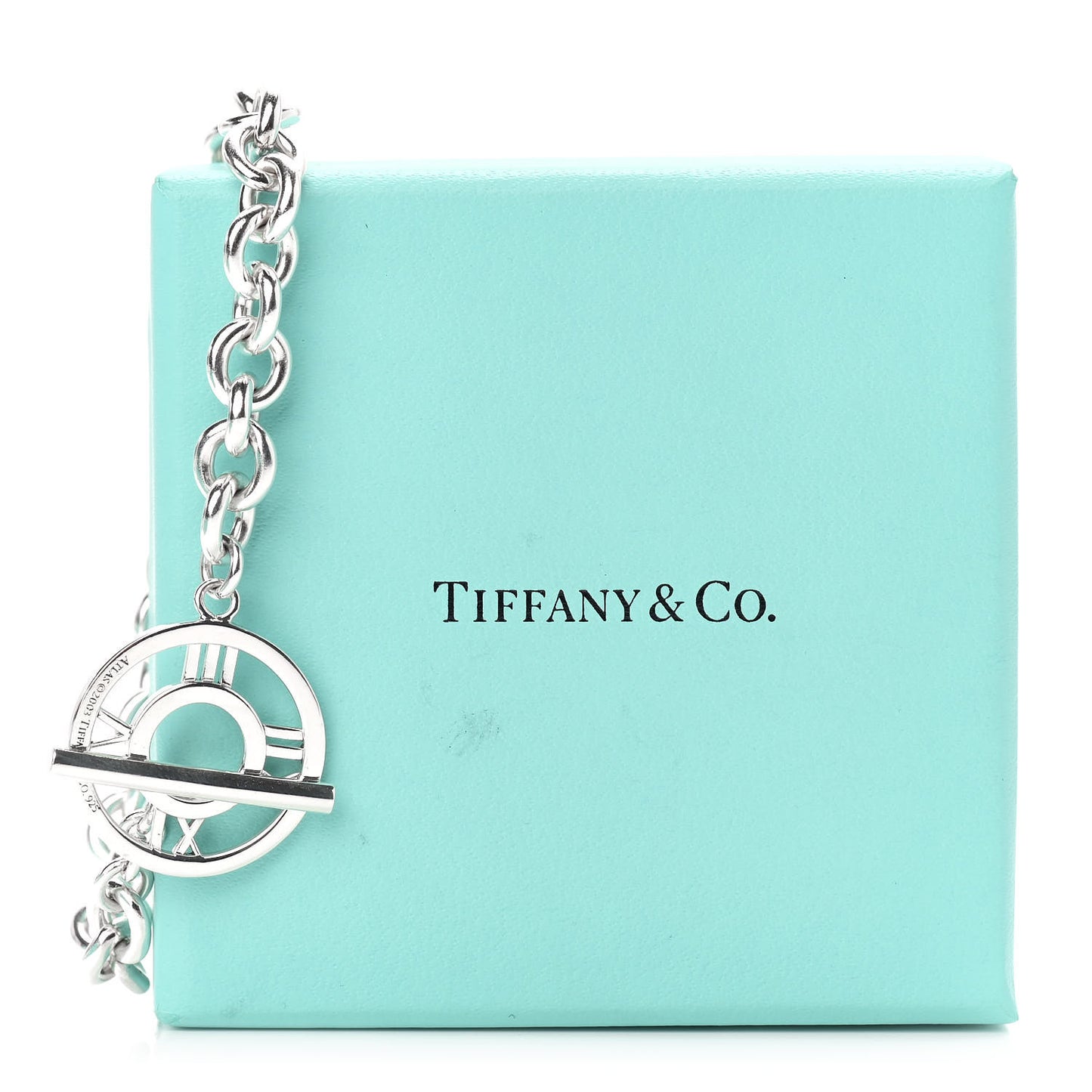 Sterling Silver Atlas Toggle Bracelet