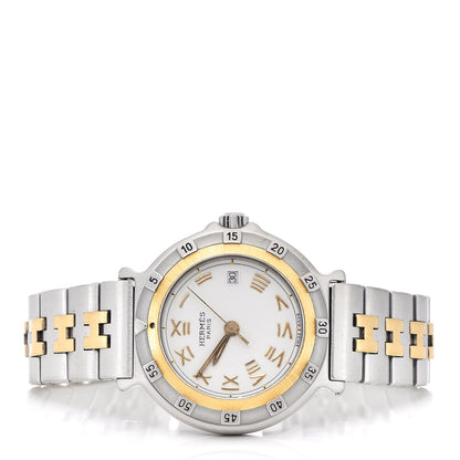 Hermes Stainless Steel 27mm Captain Nemo Quartz Watch Gold 3 of 7
