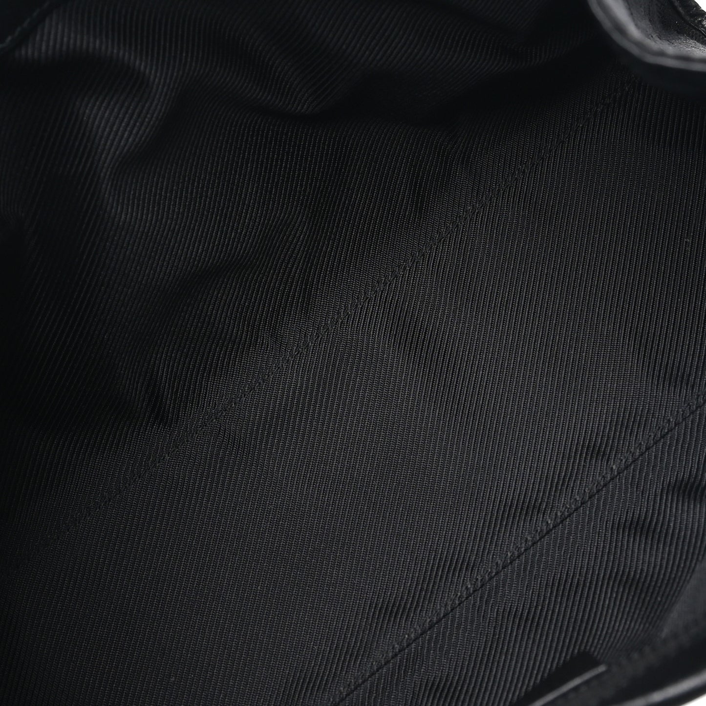 Monogram Jackie Shoulder Bag Black