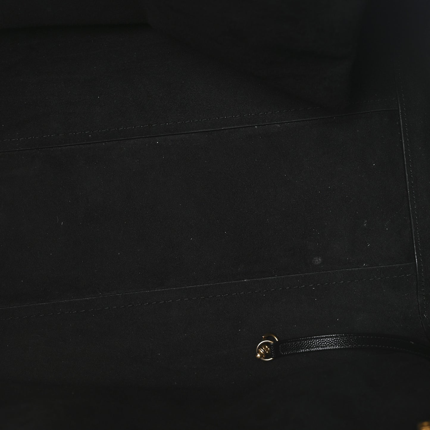 Caviar Medium Studded Deauville Tote Black