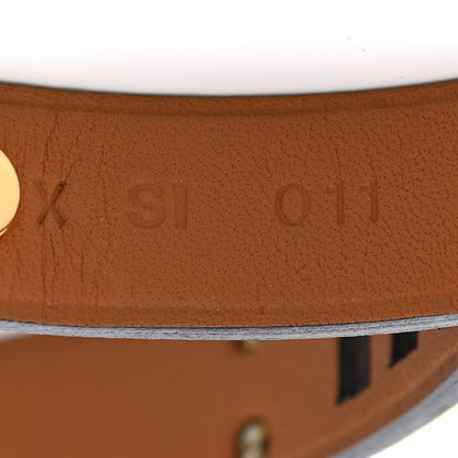 Hermes Swift Mini Dog Double Tour Bracelet T3 Black 5 of 6
