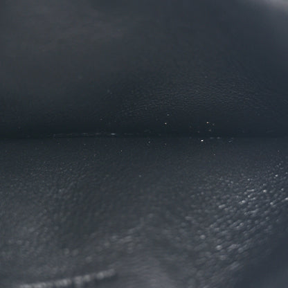 Saint Laurent Lambskin Matelasse Cassandre Carre Fragments Zippered Card Case Naturel Dark 5 of 9
