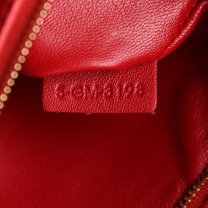 Celine Shiny Calfskin Teen Triomphe Red 10 of 13