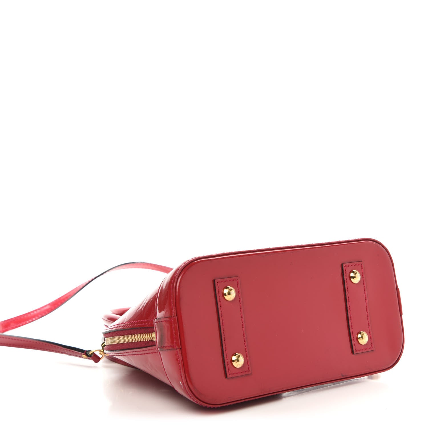 Louis Vuitton Vernis Alma BB Pomme D'Amour 5 of 13