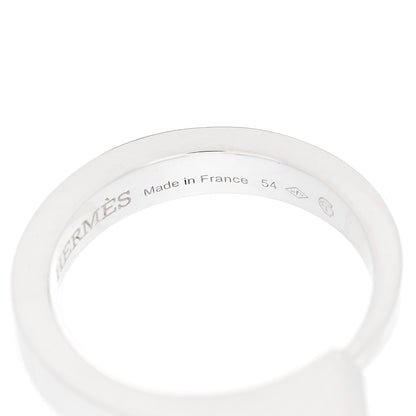 Hermes Sterling Silver PM Clou de Forge Ring 54 7 6 of 7