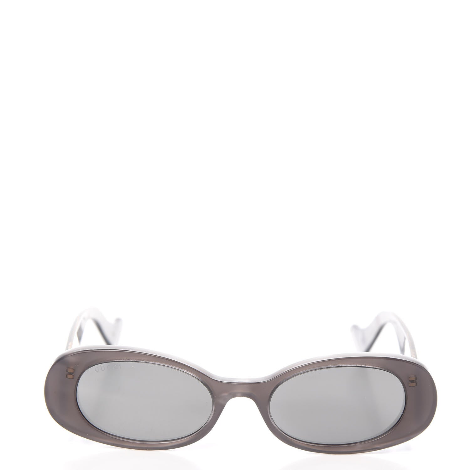 Gucci Acetate Oval Sunglasses GG0517S Grey 2 of 7