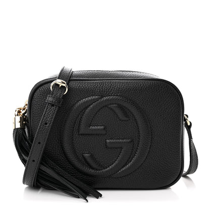 Gucci Pebbled Calfskin Small Soho Disco Bag Black 1 of 10