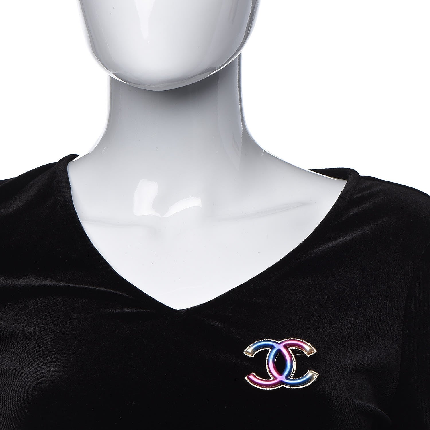 Chanel CC Brooch Multicolor 2 of 5