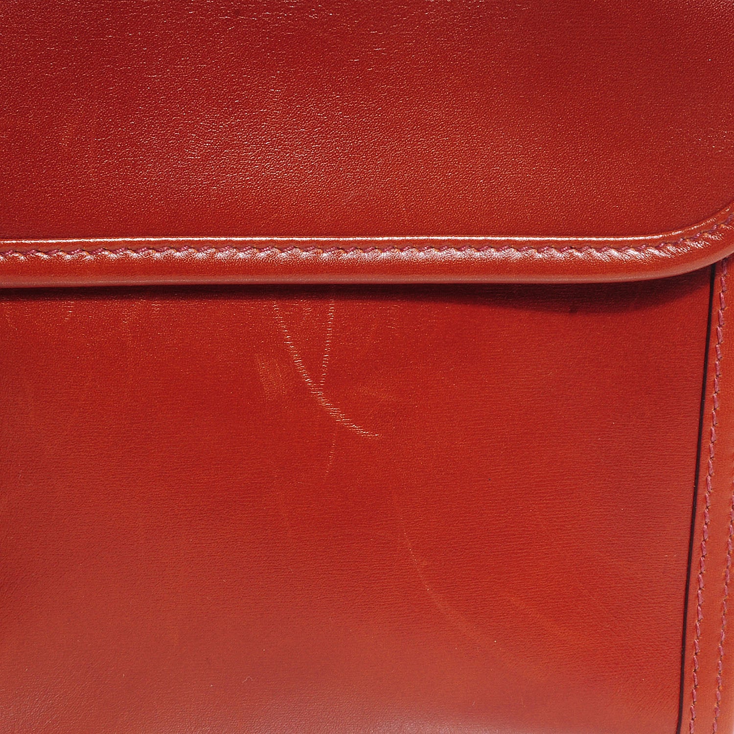 Hermes Box Jige Elan 35 Clutch Rouge H 5 of 8