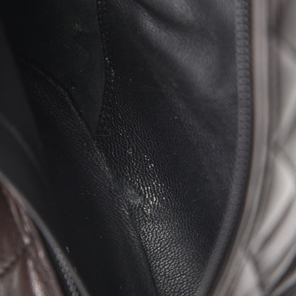 Chanel Lambskin Quilted CC Cap Toe Boots 38.5 Black 8 of 8