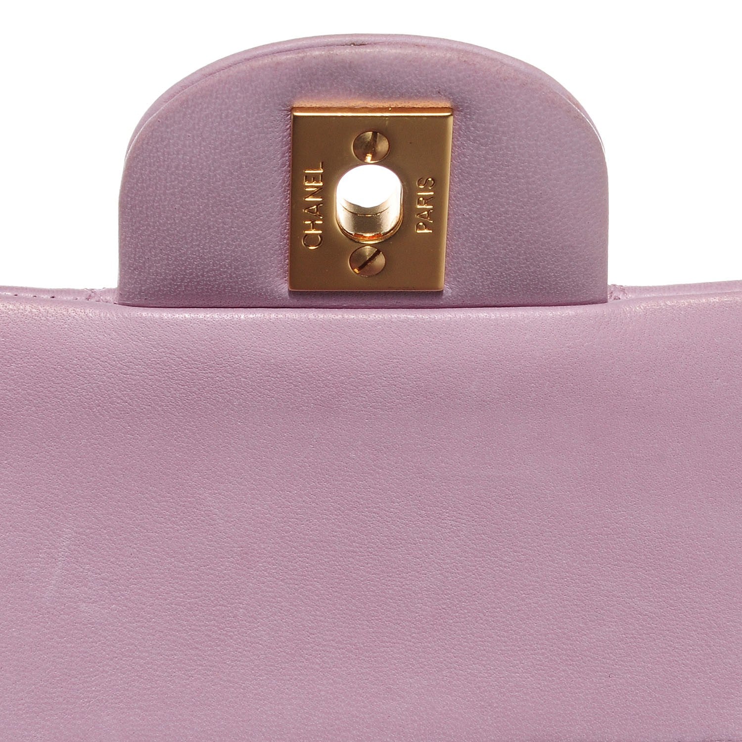 Chanel Lambskin Double Medium Flap Lilac 5 of 8