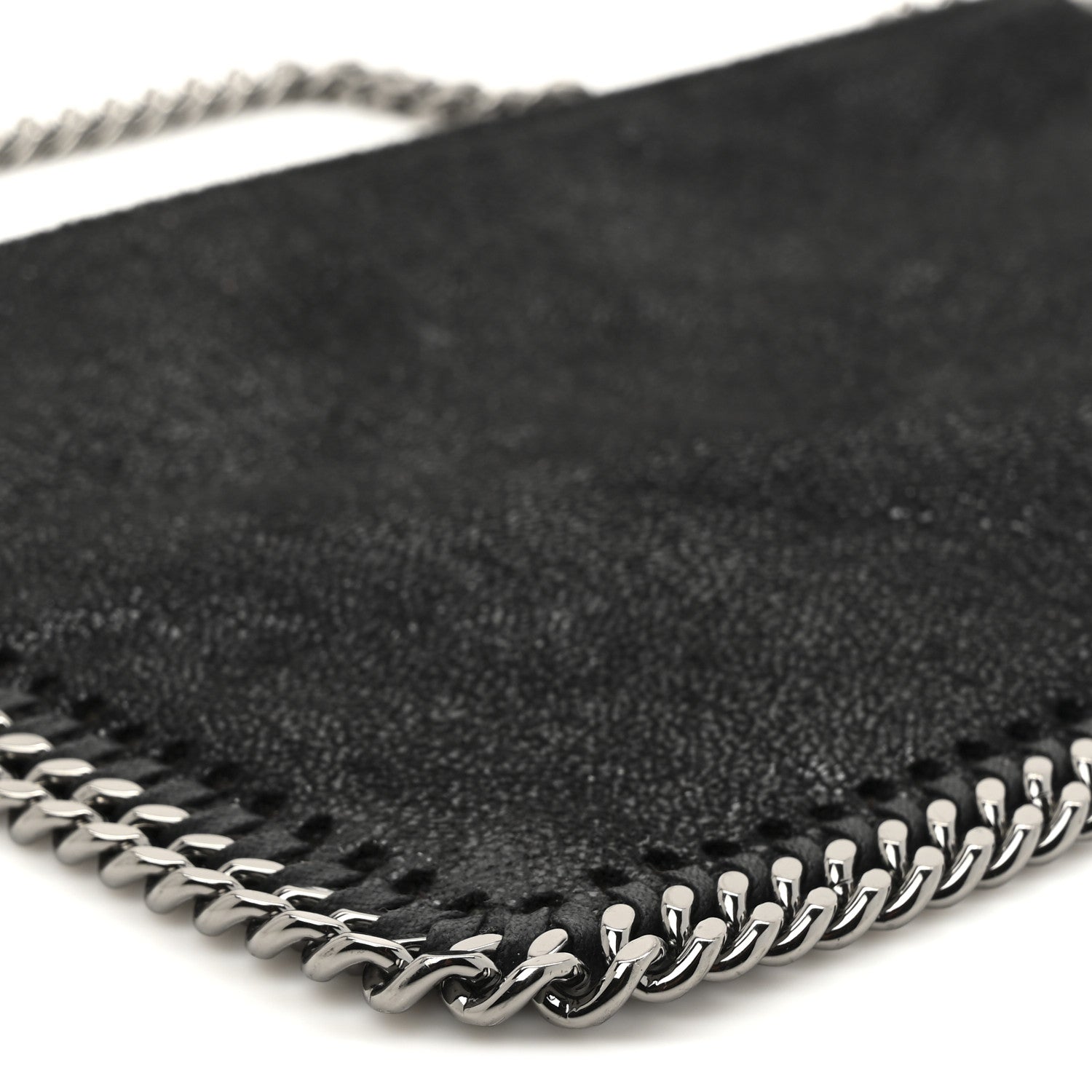 Stella McCartney Shaggy Deer Falabella Clutch Black 9 of 9