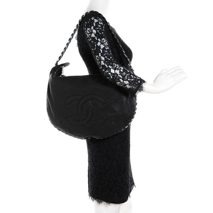Chanel Calfskin Modern Chain Hobo Black 2 of 7