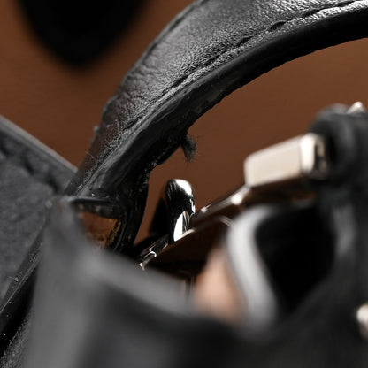 Alaia Calfskin Clou Etoile Strap Mina 25 Bag Black 13 of 13