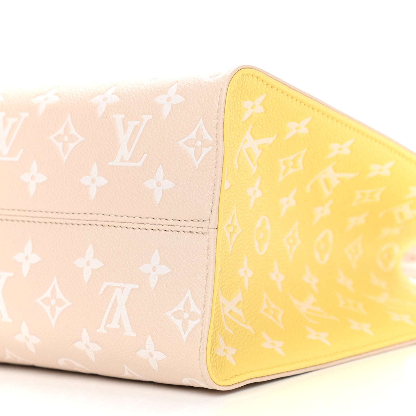 Empreinte Monogram Spring In The City Onthego MM Beige Pink Yellow