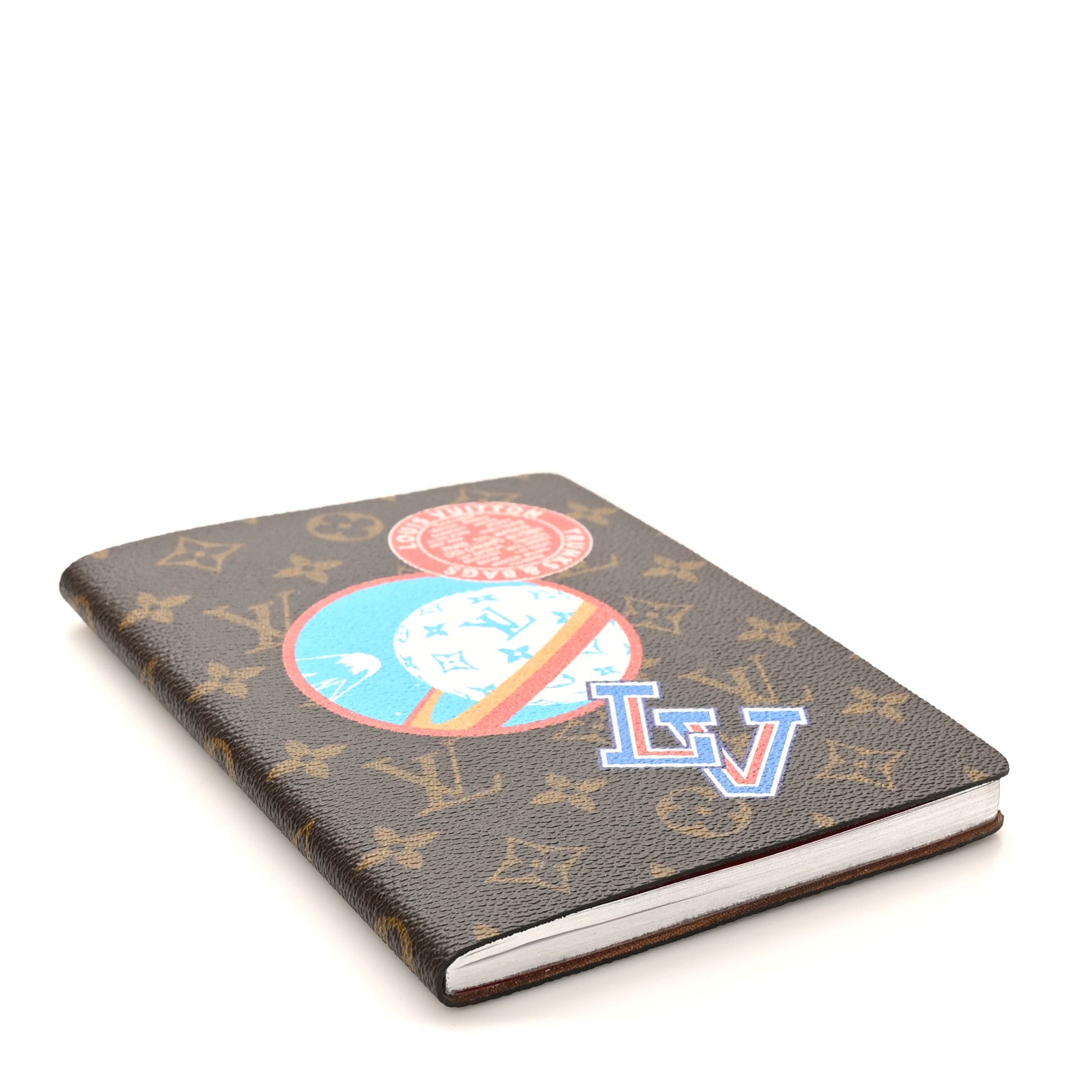 Louis Vuitton Monogram My LV World Tour Notebook MM 4 of 7