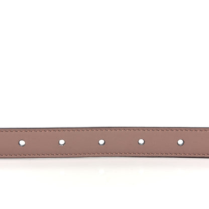 Gucci Calfskin Double G 20mm Belt 90 36 Porcelain Rose 3 of 5