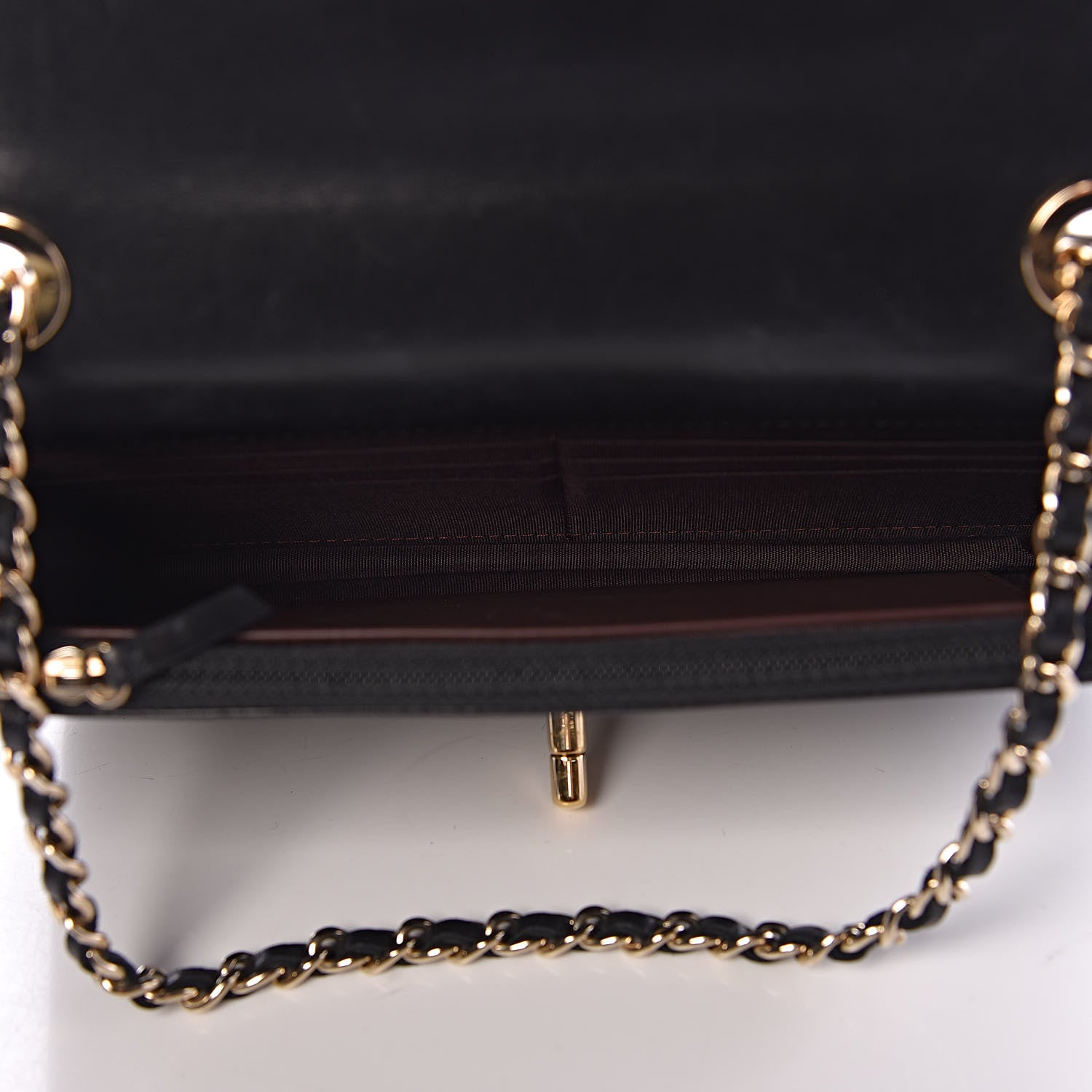 Chanel Lambskin Quilted Trendy CC Wallet On Chain WOC Black 5 of 17