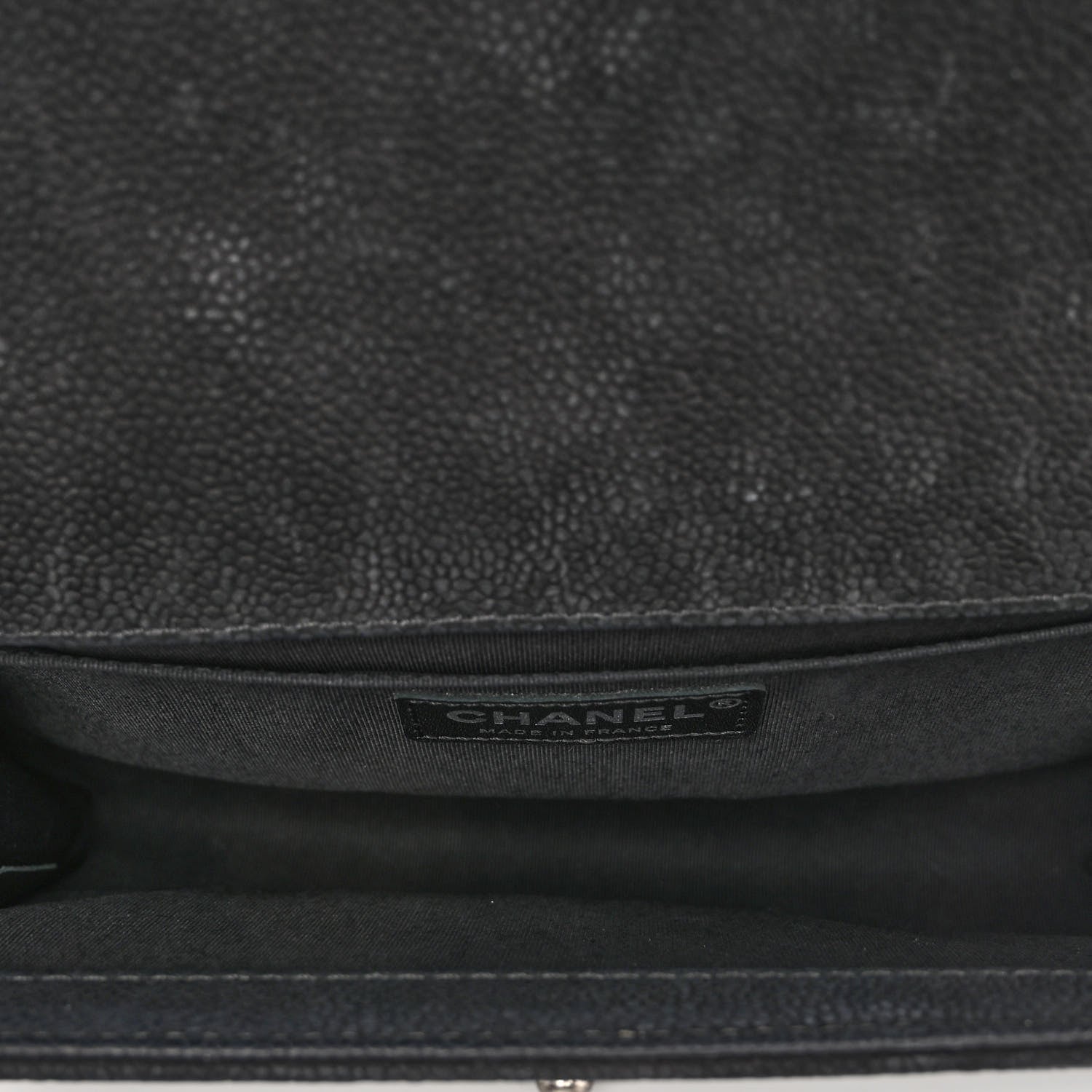 Chanel Iridescent Caviar Quilted Medium Boy Flap Black 5 of 10