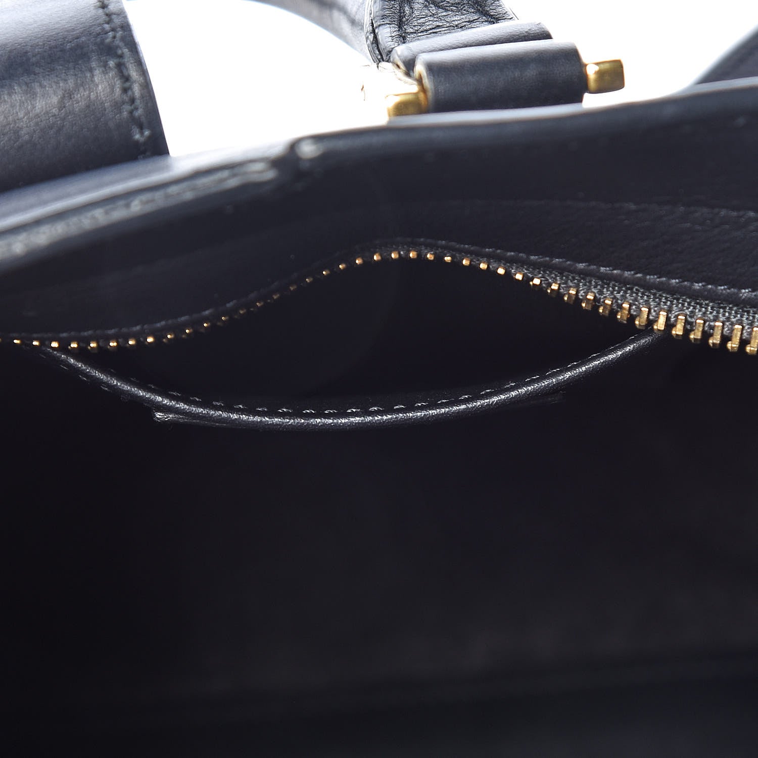 Saint Laurent Smooth Calfskin Small Monogram Cabas Black 7 of 10