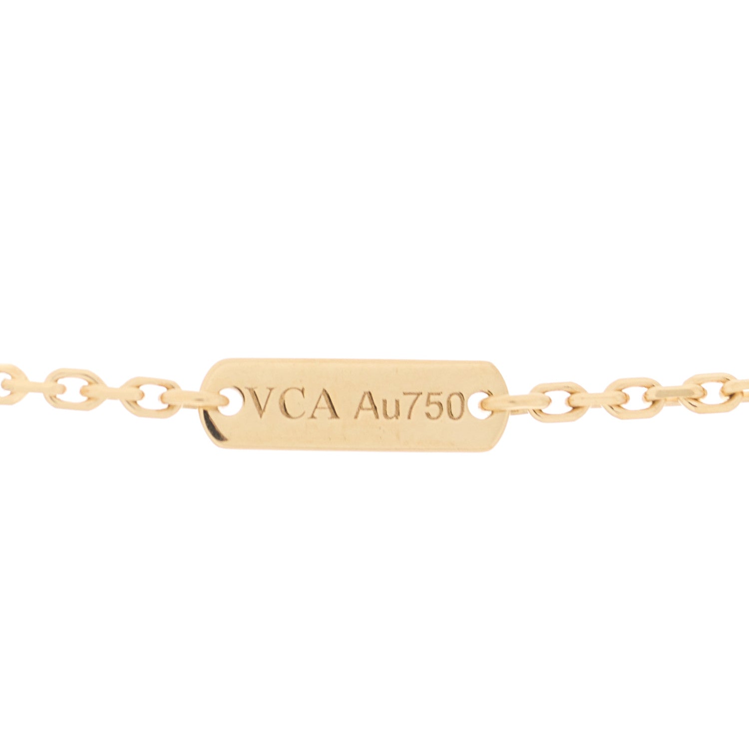 Van Cleef & Arpels 18K Yellow Gold Carnelian 5 Motifs Vintage Alhambra Bracelet 2 of 8
