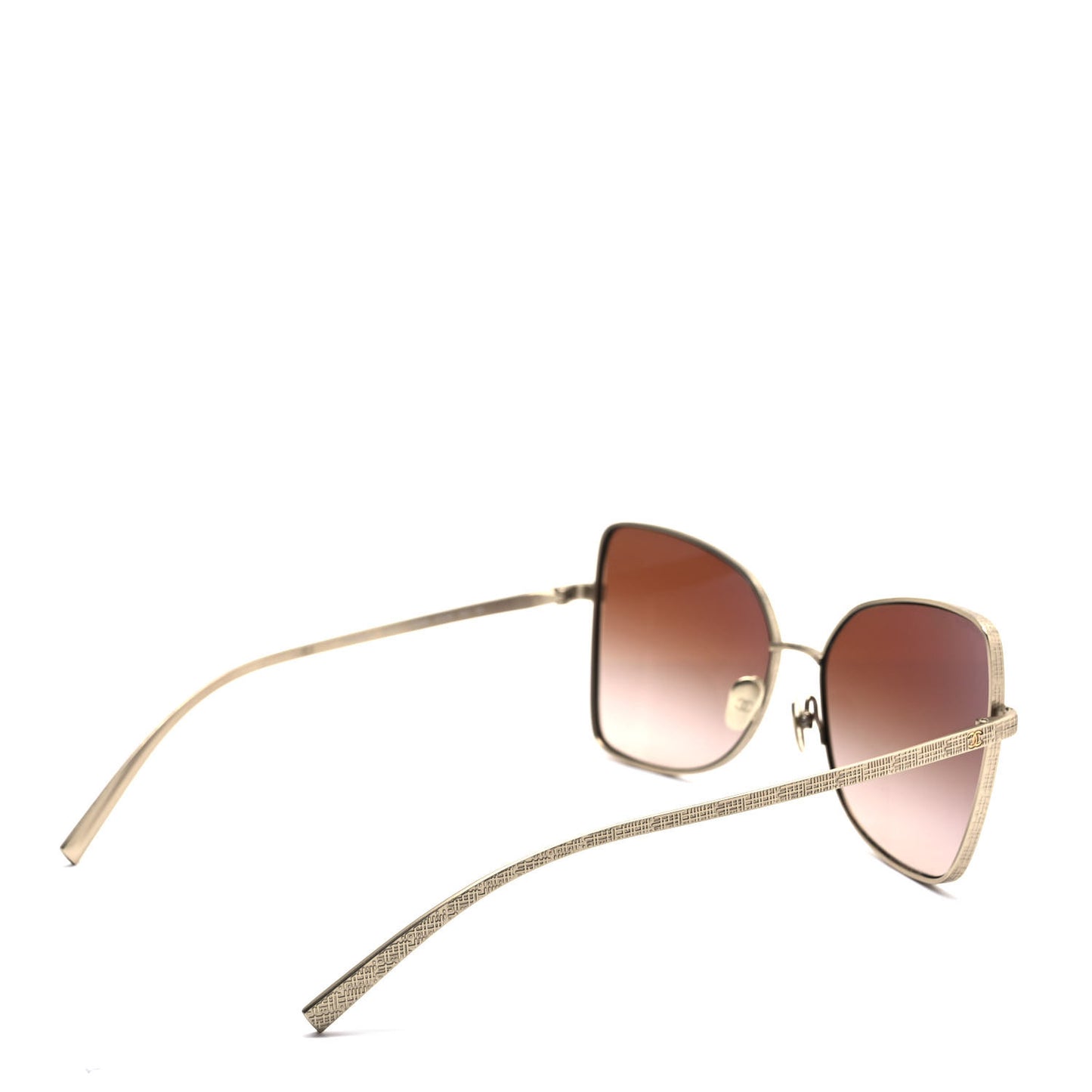 Metal Butterfly Sunglasses 4263-T Gold Pink