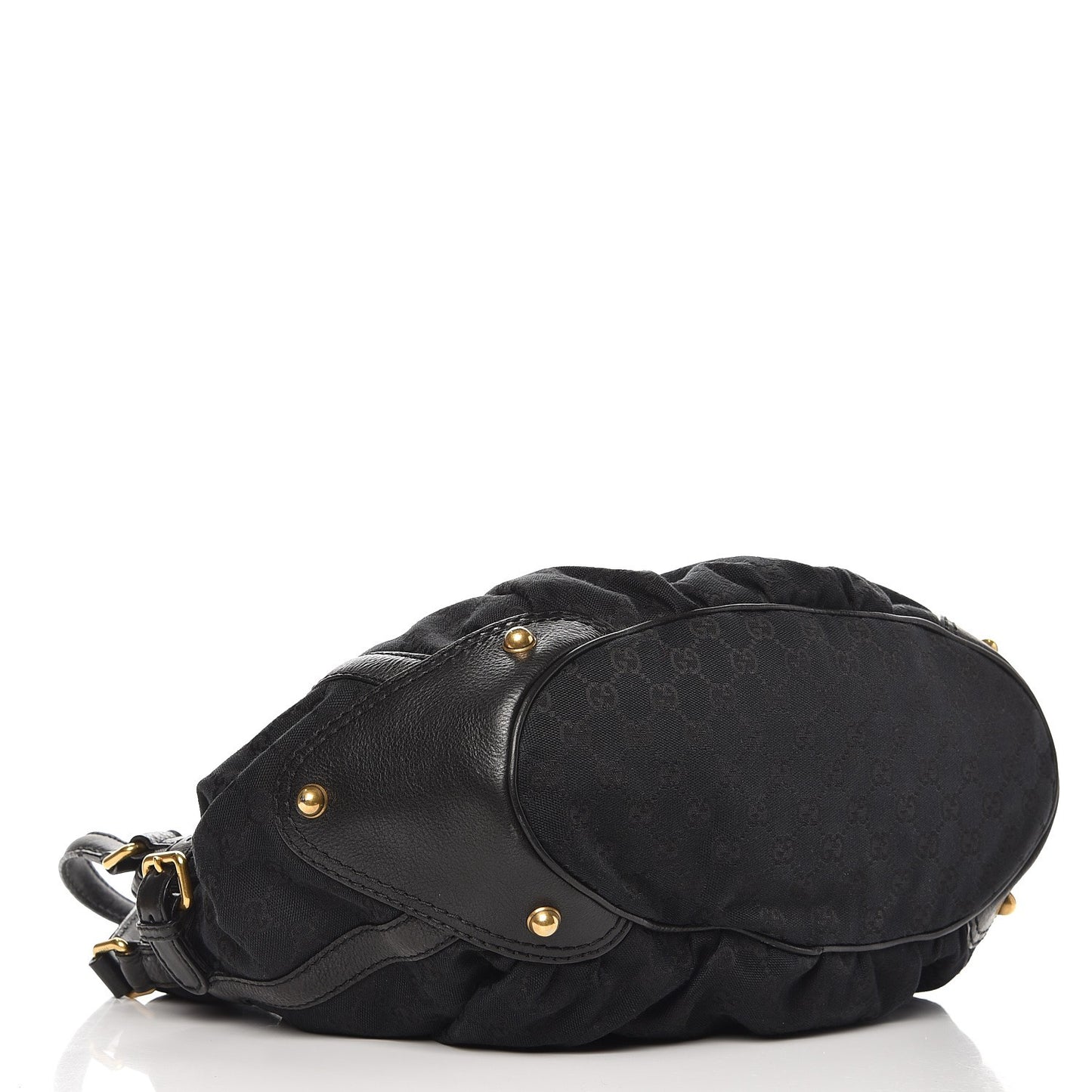 Monogram Medium Jockey Tote Black
