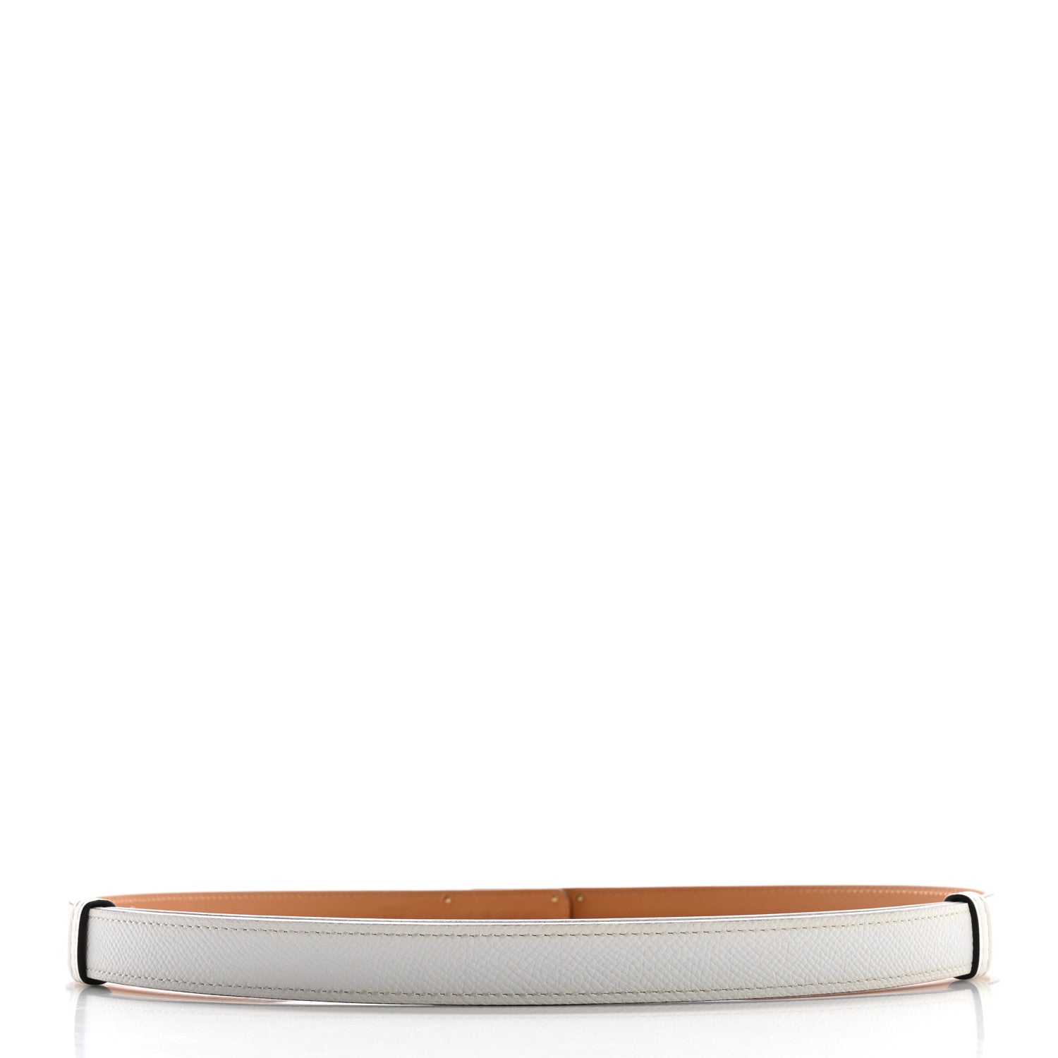 Hermes Epsom Kelly Belt White 2 of 4