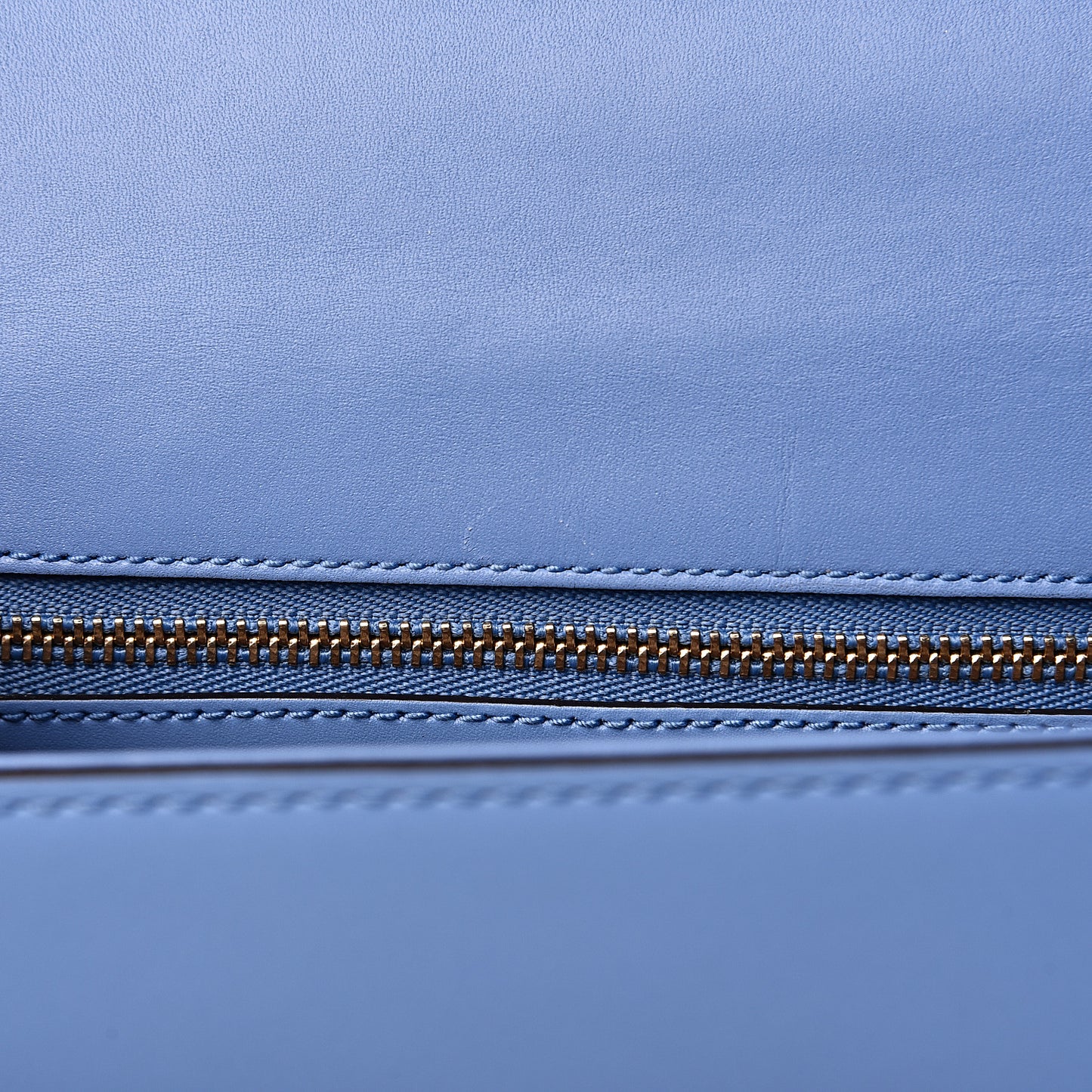 Calfskin Small Sylvie Shoulder Bag Clear Sky Blue