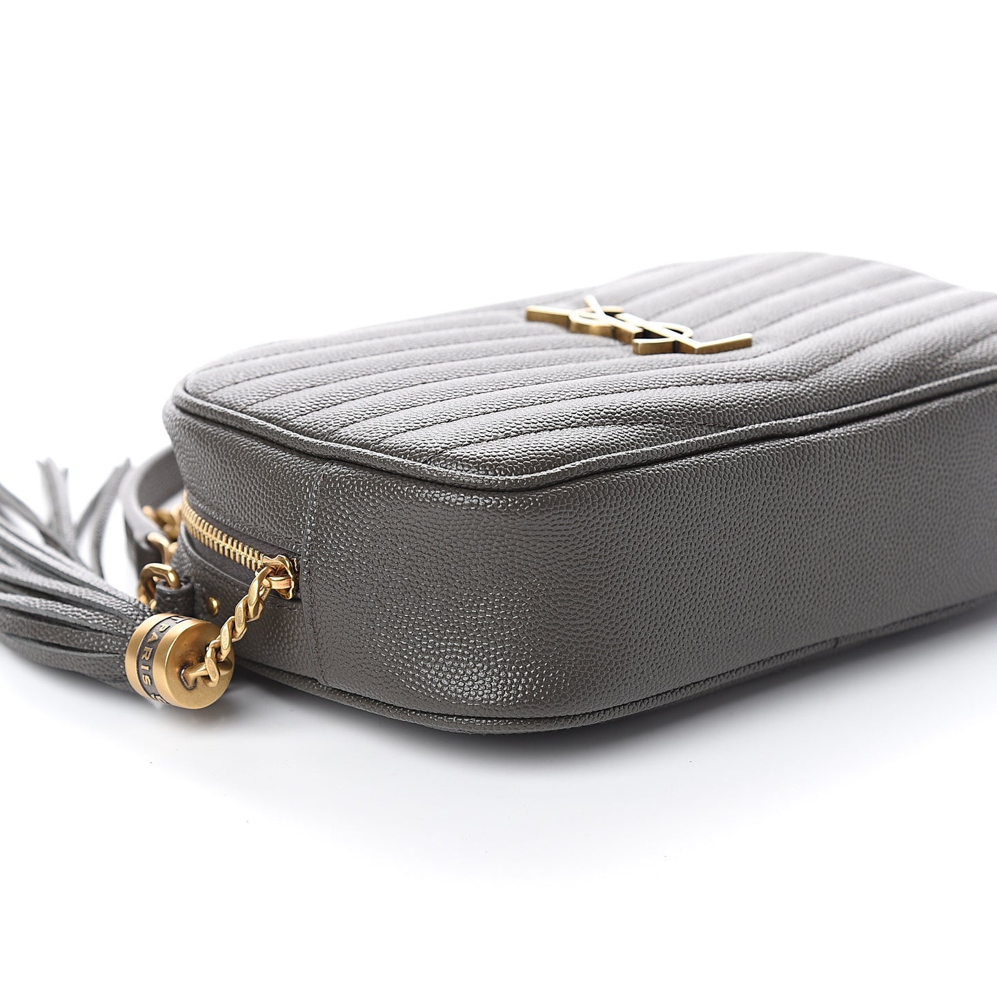 Grain De Poudre Matelasse Monogram Mini Lou Camera Bag Dark Smog
