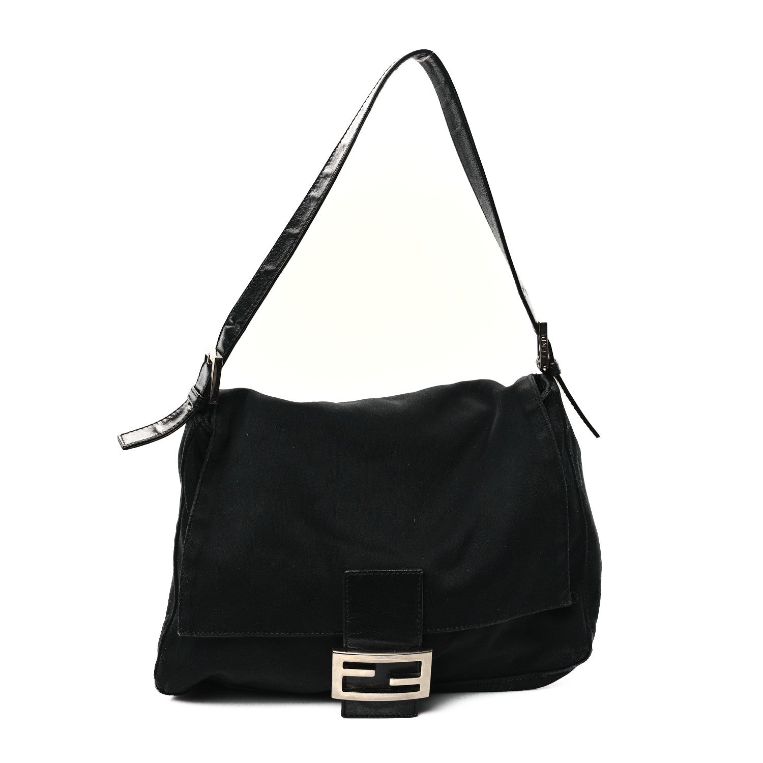 Fendi Neoprene Mama Baguette Black 1 of 13