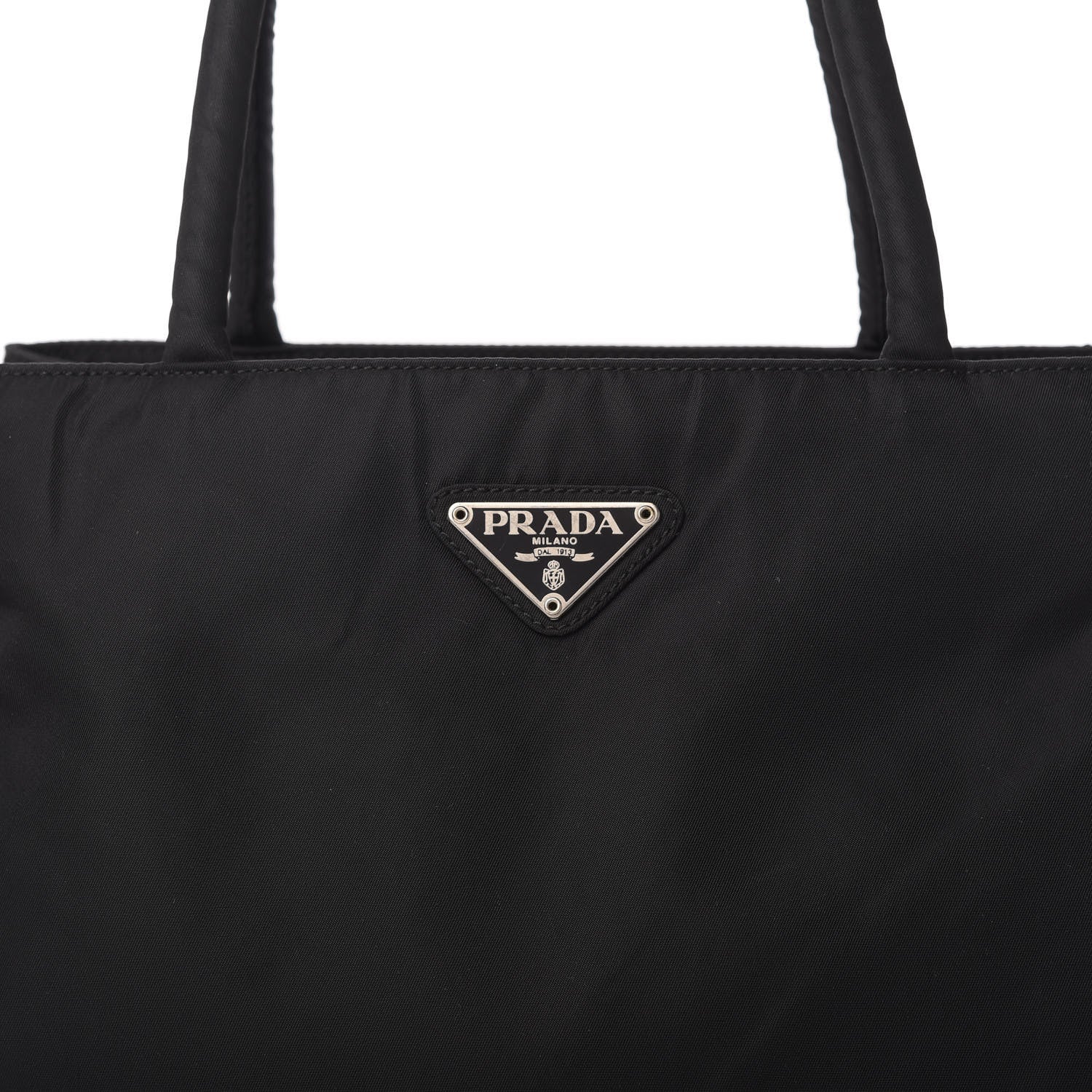 Prada Tessuto Nylon Tote Black 7 of 9