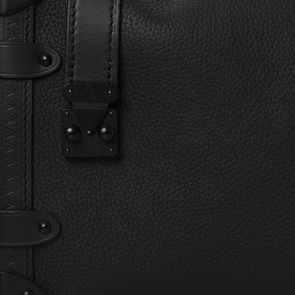 Louis Vuitton Calfskin Side Trunk MM Black 7 of 12