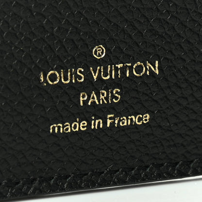 Louis Vuitton Empreinte Compact Curieuse Wallet Black 5 of 6