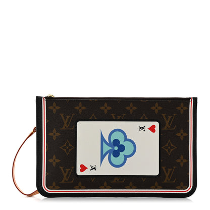 Louis Vuitton Monogram Game On Neverfull MM Pochette 1 of 7