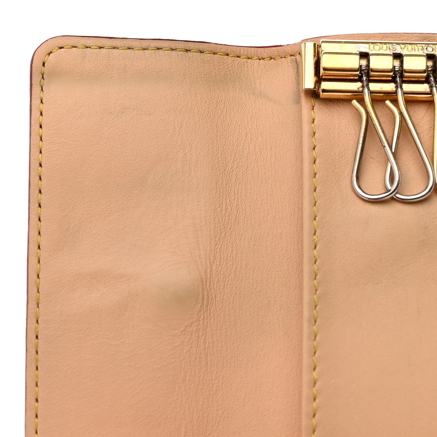 Monogram Multicolor Multicles 4 Key Holder Black