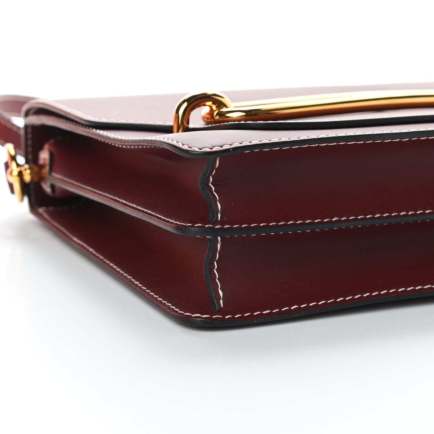 Hermes Veau Sombrero Sac Roulis 23 Rouge H 6 of 10
