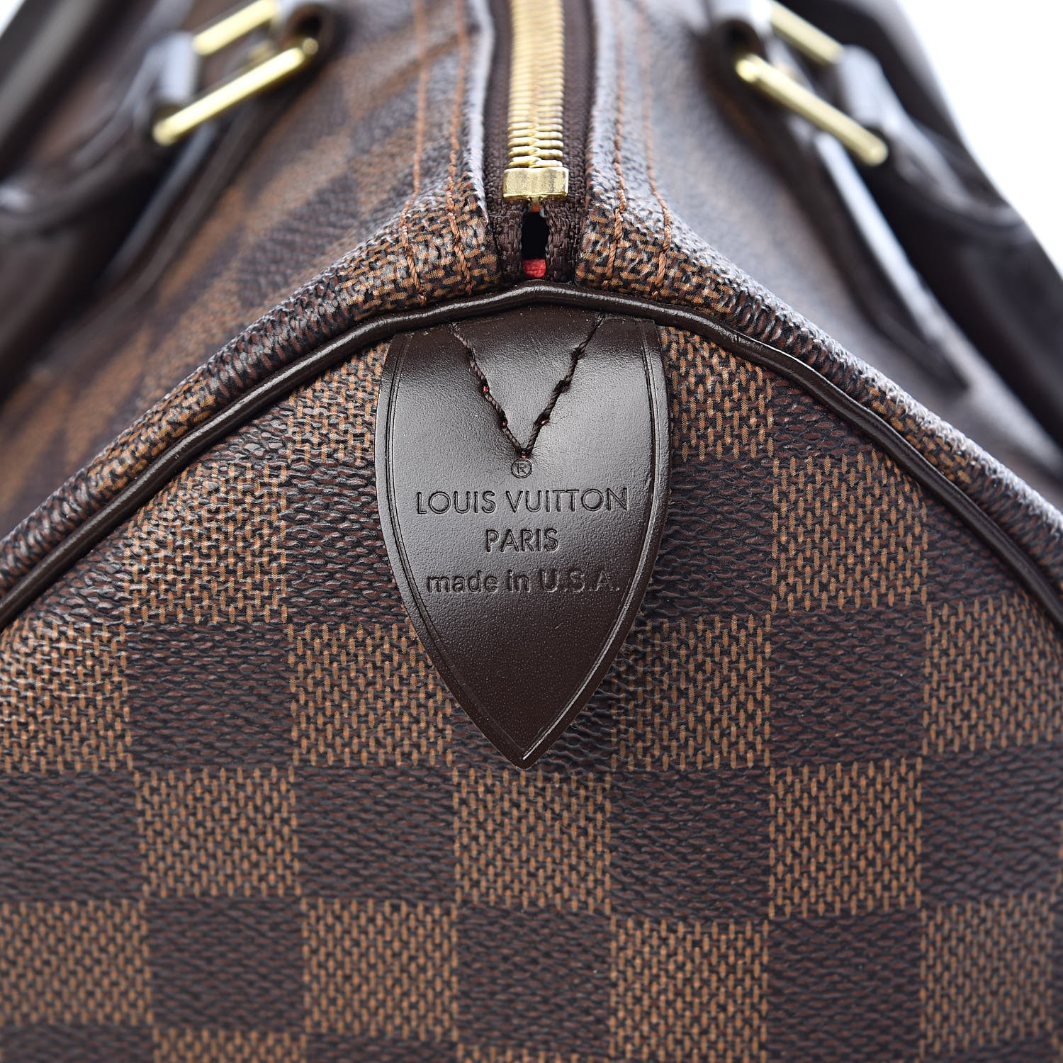 Louis Vuitton Damier Ebene Speedy 30 7 of 17