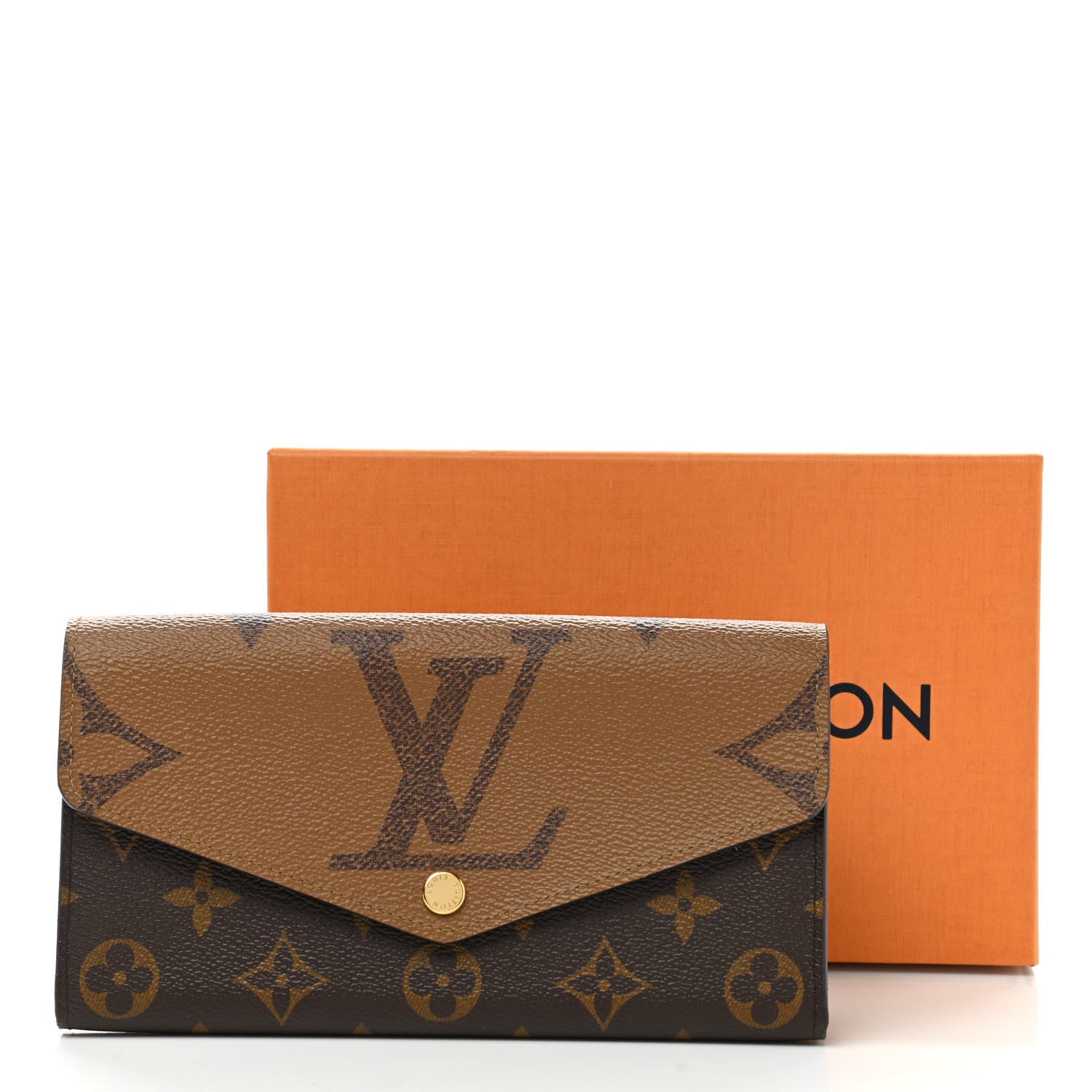 Louis Vuitton Reverse Monogram Giant Sarah Wallet 7 of 7