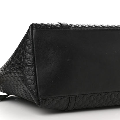 Gucci Soft Microguccissima Dome Satchel Black 9 of 15