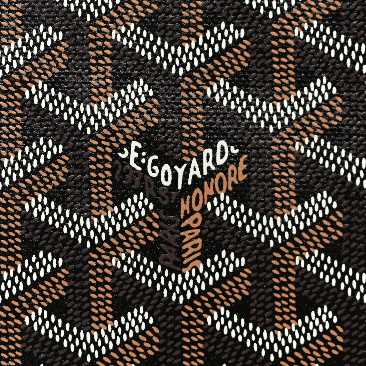 Goyard Goyardine Senat Pochette GM Black 13 of 13