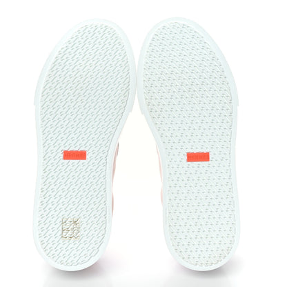 Hermes Calfskin Canvas Day Sneakers 40 Framboise White 6 of 8