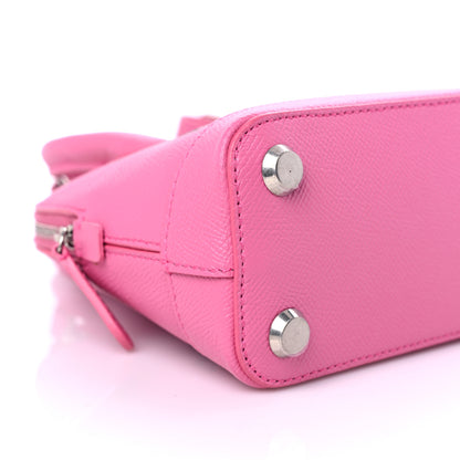 Balenciaga Grained Calfskin XXS Ville Top Handle Bag Pink 7 of 12