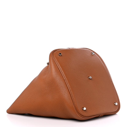 Hermes Barenia Faubourg Picotin Lock 22 MM Fauve 4 of 10