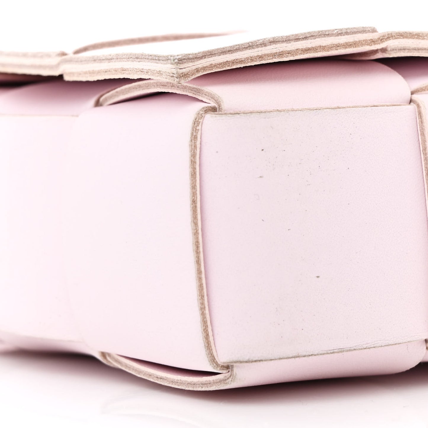 Lambskin Maxi Intrecciato Cassette Crossbody Bag Bliss Washed