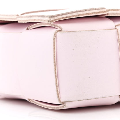 Bottega Veneta Lambskin Maxi Intrecciato Cassette Crossbody Bag Bliss Washed 9 of 10