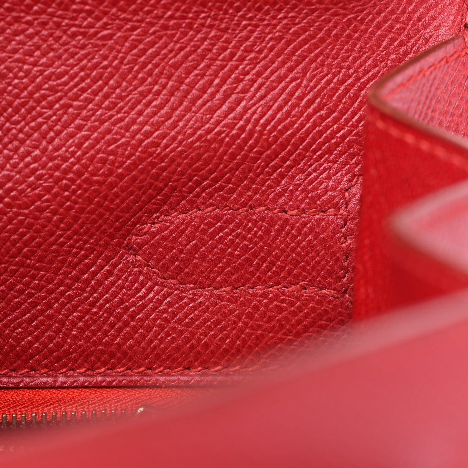 Hermes Courchevel Kelly Sellier 32 Rouge Vif 16 of 36