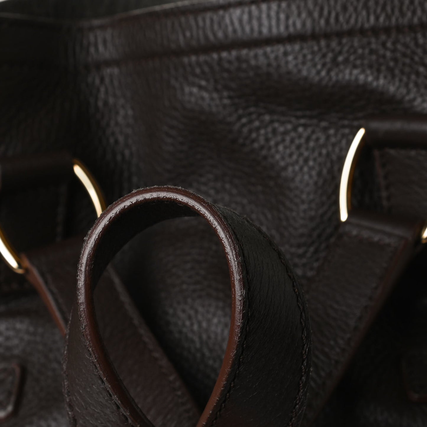 Calfskin XL Downtown Tote Brown